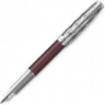  Перьевая ручка Parker Sonnet Premium Refresh RED CT, перо 18K, толщина F, цвет чернил black, в подарочной упаковке