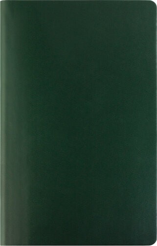 Ежедневник Slimbook Manchester недатированный без печати, зеленый (Sketchbook)