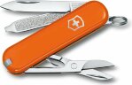 Нож-брелок Victorinox Classic SD Colors Mango Tango, 58 мм, 7 функций, оранжевый