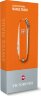 Нож-брелок Victorinox Classic SD Colors Mango Tango, 58 мм, 7 функций, оранжевый