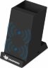 Беспроводная зарядка-подставка с подсветкой Evolt Glow box, черный