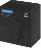 Беспроводная зарядка-подставка с подсветкой Evolt Glow box, черный