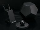 Беспроводная зарядка-подставка с подсветкой Evolt Glow box, черный