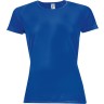 Футболка женская SOL'S Sporty Women 140, ярко-синяя, XS