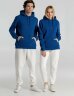 Толстовка с капюшоном унисекс King, ярко-синяя, 3XL