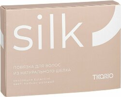 Повязка для волос Essential, розовая (пыльная роза)