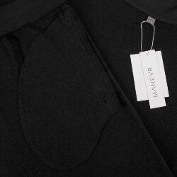 Джоггеры унисекс Manevr Kosmos, черные, XL/2XL