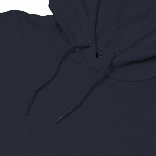 Толстовка с капюшоном унисекс Hoodie, темно-синяя, S