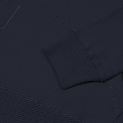 Толстовка с капюшоном унисекс Hoodie, темно-синяя, S