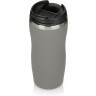 Термокружка Double wall mug C1, soft touch, 350 мл, серый