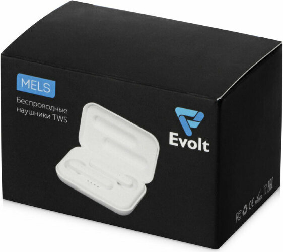 Беспроводные наушники TWS Evolt Mels, черный