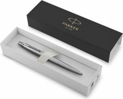 Ручка гелевая Parker Jotter Core K694, St. Steel СT, MBlack