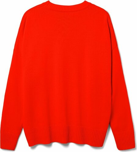 Джемпер оверсайз унисекс teplo Stated в сумке, красный, размер L/XL