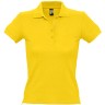 Рубашка поло женская PEOPLE 210, желтый, XL