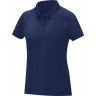  Женская стильная футболка поло с короткими рукавами Elevate Deimos, темно-синий, размер S (42-44)