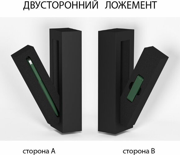 Набор Chili ручка Jupiter + флеш-карта Case 8 Гб в футляре, темно-зеленый