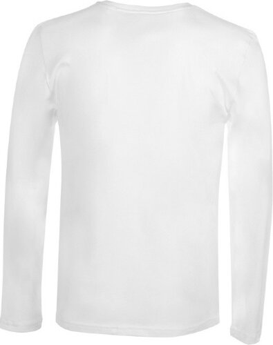 Футболка с длинным рукавом Porto мужская, белый, 4XL