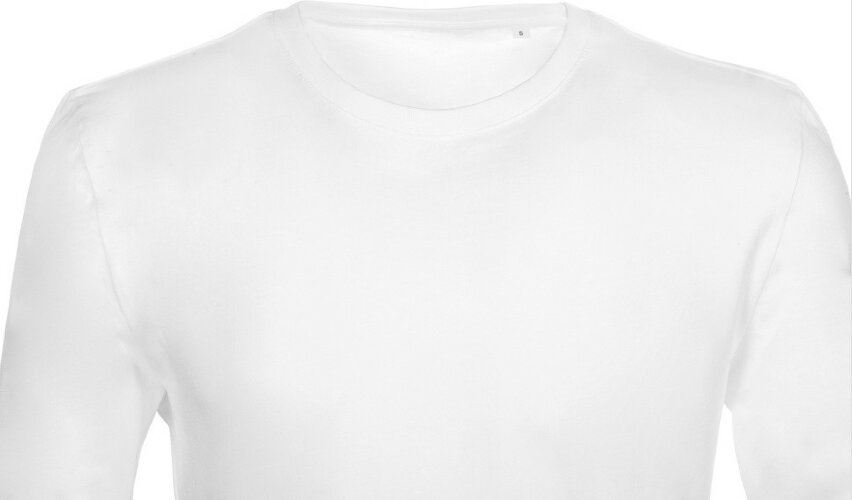 Футболка с длинным рукавом Porto мужская, белый, 4XL