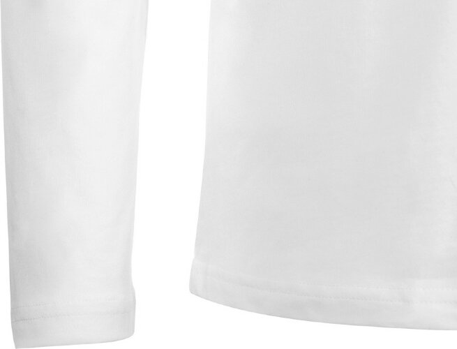 Футболка с длинным рукавом Porto мужская, белый, 4XL