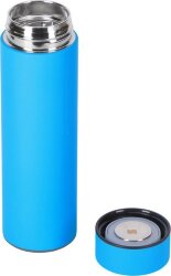 Вакуумный термос Module X с индикатором температуры, 500 мл, тубус, голубой 3538C