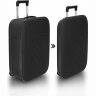 Чемодан складной Rollink Vega II 55x35x20 см, 2 колеса, черный