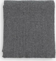 Шарф Laconi, темно-серый меланж