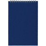Блокнот А5 на гребне Pragmatic 60 листов в линейку, темно-синий