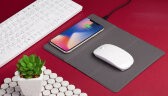 Коврик-трансформер Cool Gray с беспроводным зарядным устройством, серый