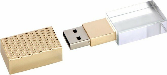 USB-флешка на 4 ГБ, золото