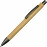 Ручка бамбуковая шариковая Tender Bamboo, темно-серый