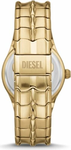 Часы наручные Diesel, унисекс, желтое золото