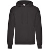 Толстовка с начесом CLASSIC HOODED SWEAT 280, черный, L