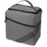 Изотермическая сумка-холодильник US Basic Classic c контрастной молнией, серый/черный