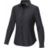 Женская рубашка Elevate Cuprite с длинным рукавом, изготовленная из натуральных материалов, которые отвечают стандарту GOTS, сплошной черный, размер S (42-44)