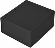 Упаковка подарочная, коробка складная размер 22 x 20 x 11 см, черный