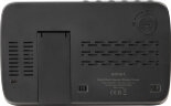Настольные часы Smart Screen с беспроводным (15W) зарядным устройством, черный