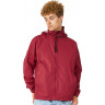 Куртка мужская с капюшоном US Basic Wind, красный, размер S (44)