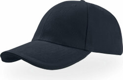 Бейсболка LIBERTY SANDWICH, 6 клиньев, сэндвич, металлическая застежка, темно-синий