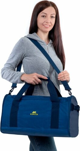Легкая складная дорожная сумка RIVACASE 5541, 30 л, синий