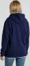Толстовка с капюшоном унисекс Hoodie, темно-синяя, 3XL