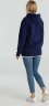 Толстовка с капюшоном унисекс Hoodie, темно-синяя, 3XL