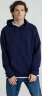 Толстовка с капюшоном унисекс Hoodie, темно-синяя, 3XL
