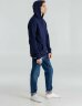 Толстовка с капюшоном унисекс Hoodie, темно-синяя, 3XL