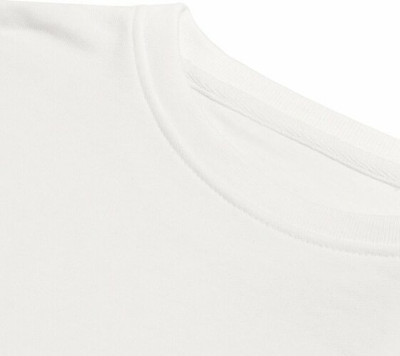 Свитшот унисекс BNC Inspire (Organic), молочно-белый, размер XS