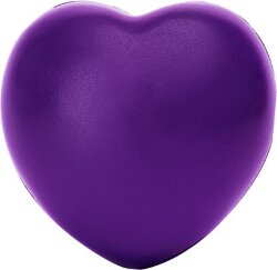 Сердечко антистресс BIKU, Фиолетовый
