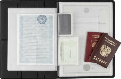 Папка для хранения документов Devon Maxi, черная