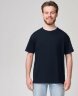 Футболка унисекс KRIS, 100% хлопок, 150 гр., темно-синяя, размер XL