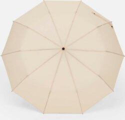 Зонт складной Cloudburst в подарочной упаковке, бежевый