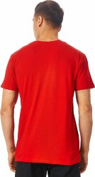 Футболка US Basic Club мужская, без боковых швов, красный, размер L (48-50)