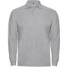 Футболка поло ESTRELLA L/S мужская, пестрый серый 3XL